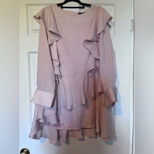 Sister Jane long sleeves ruffle dress light pink